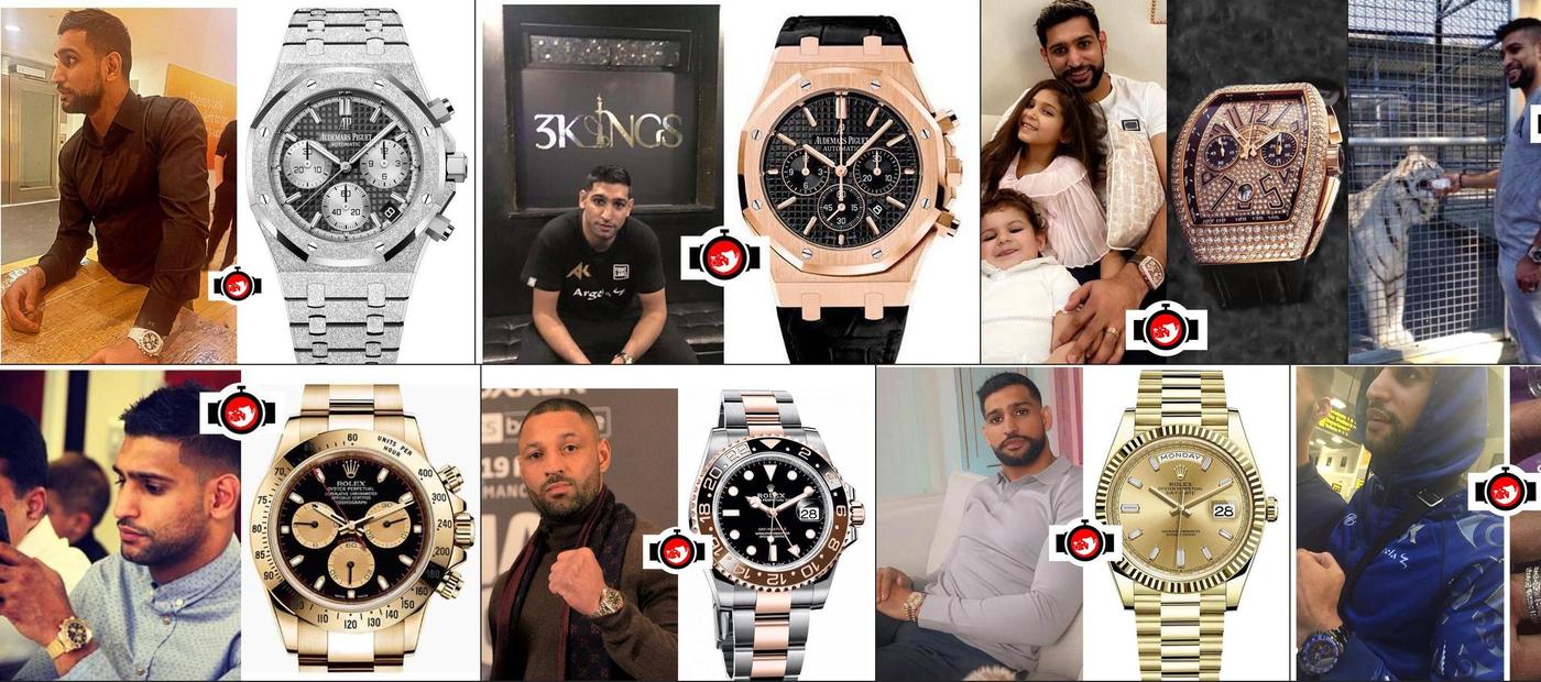 Amir Khan's Impressive Watch Collection: A Look at his Favorite Brands